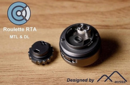 Roulette RTA – Across Vape (NEW VERSION )