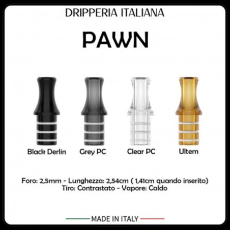 DRIPPERIA ITALIANA - DRIP TIP PAWN KIWI & M1 POD EDITION