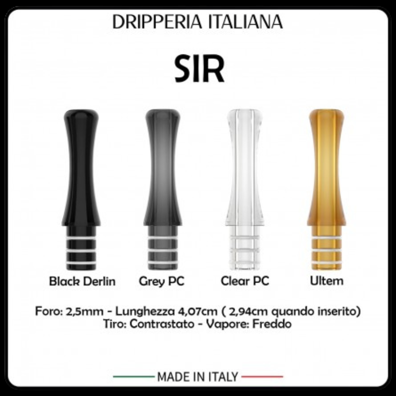 copy of DRIPPERIA ITALIANA - DRIP TIP PAWN KIWI & M1 POD EDITION