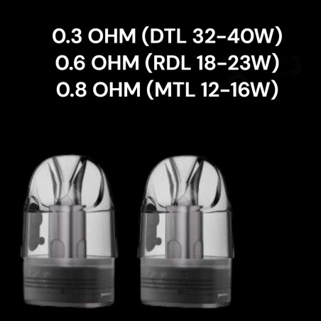VINCI E POD RICAMBIO VOOPOO 2 PEZZI