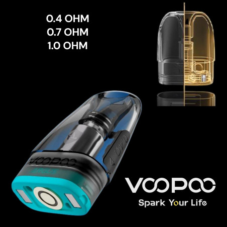 POD ricambio top fill V2 (3 pezzi)